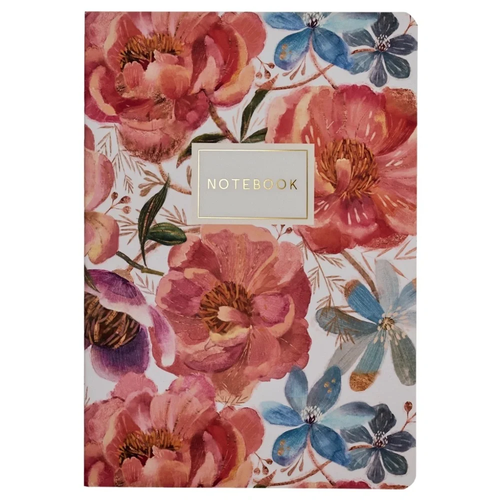 Heaven Flowers Notebook – BV Bruno Visconti – Watercolor Floral